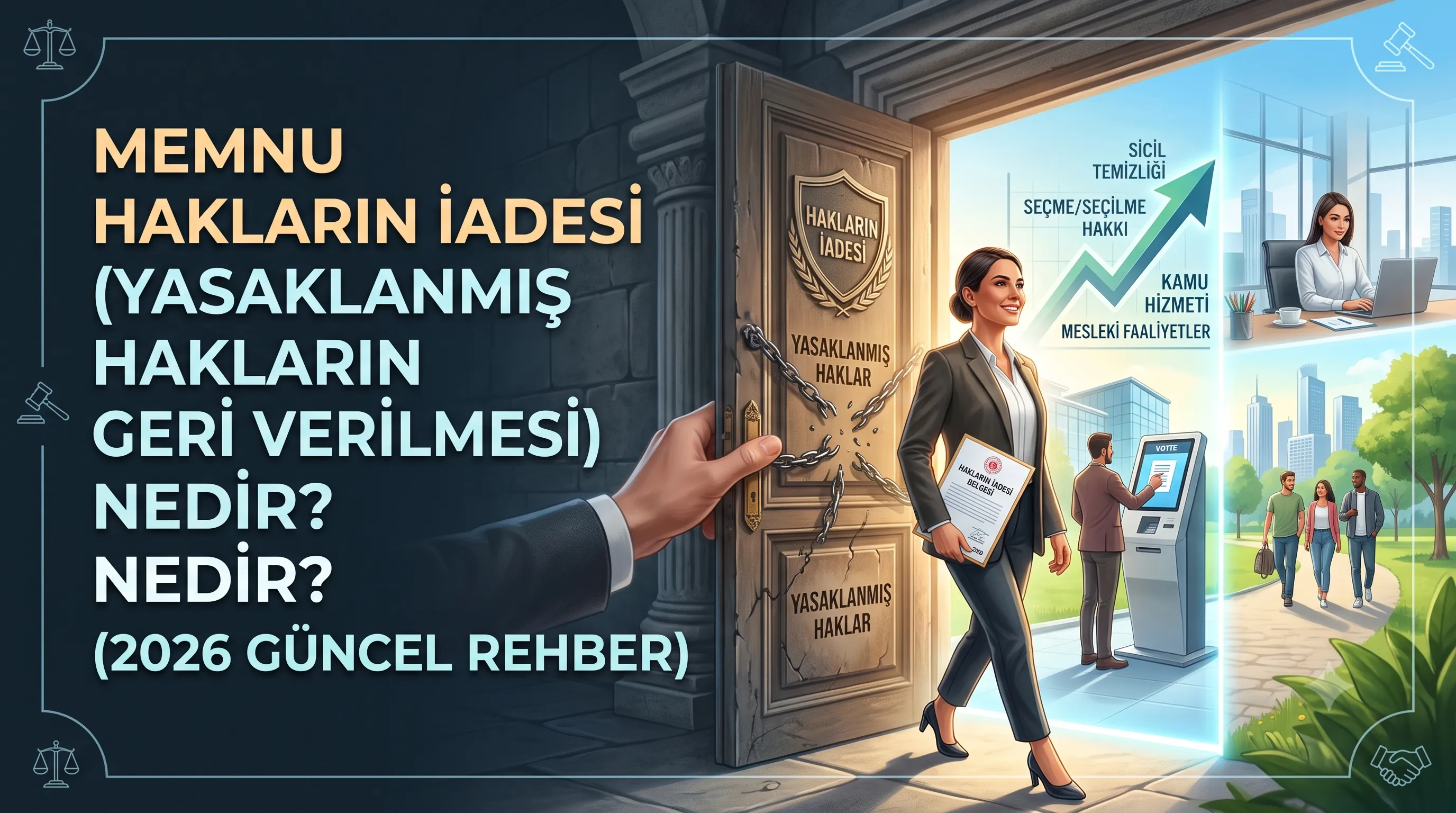 Memnu Hakların İadesi (Yasaklanmış Hakların Geri Verilmesi) Nedir? (2026 Güncel Rehber)