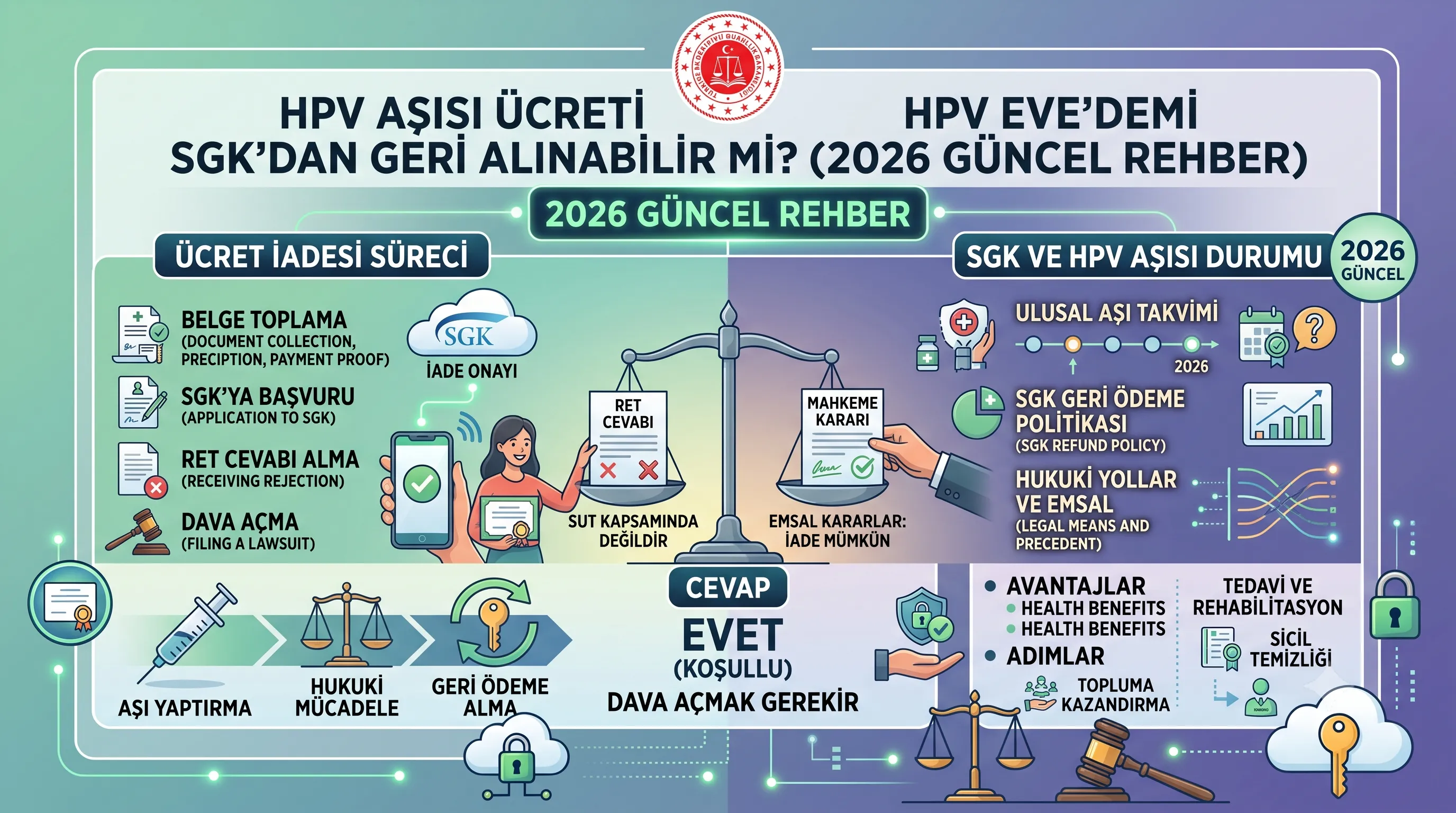 HPV Aşısı Ücreti SGK’dan Geri Alınabilir mi? (2026 Güncel Rehber)